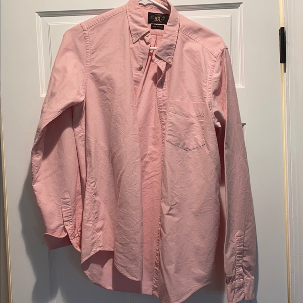 Pink RRL Button down